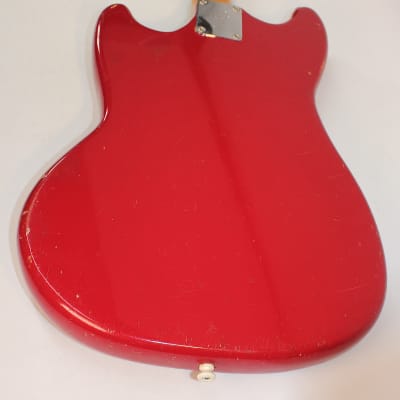 Fender Musicmaster Bass • 1973 • Dakota Red • Very Good Cond image 8
