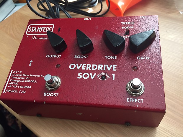 Providence SOV-1 Stampede Overdrive *Dumble Overdrive Special In-A-Box*