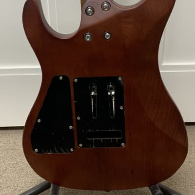 Aria Pro II Mac Deluxe Electric Guitar- Brown - Floor Model w/FREE GUITAR PEDAL image 4