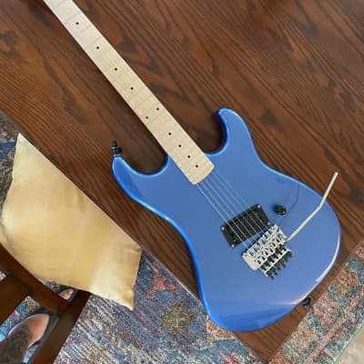 Kramer  Baretta 2021 Blue  with upgrades and modifications image 6