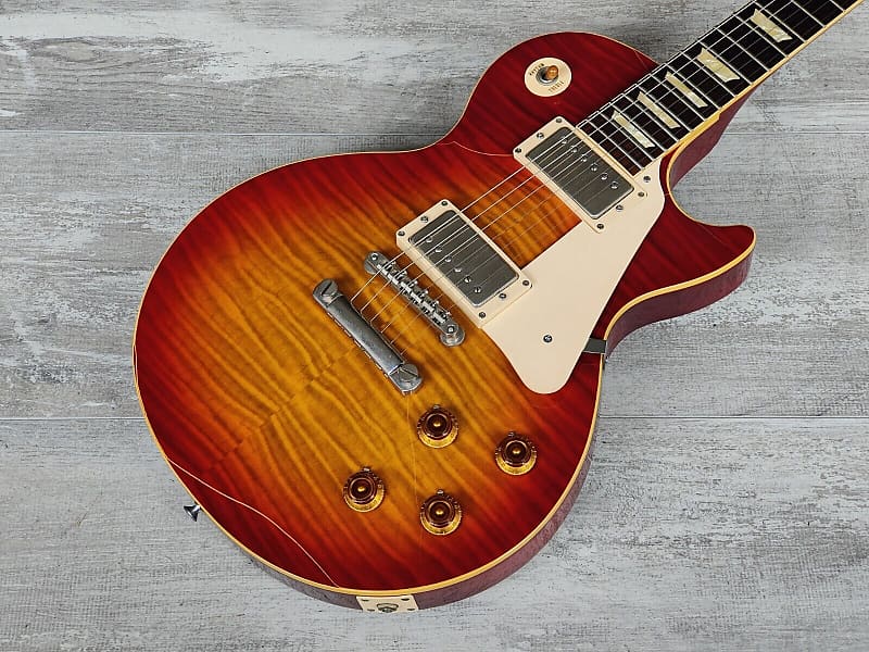 1993 Orville Japan (by Gibson) LPS-80F Les Paul Standard (Cherry Sunburst)