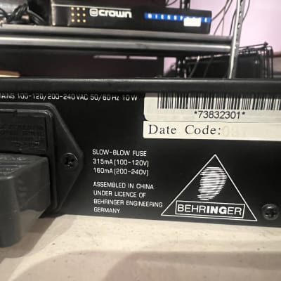 Behringer MDX 2100 Composer Dynamics Processor | Reverb Behringer MDX 2100 Composer Dynamics Processor | Reverb