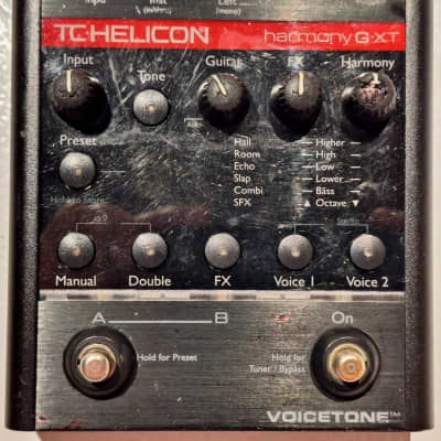 ボーカルエフェクターTC-HELICON VoiceTone Harmony-G TC Helicon VoiceTone Harmony-G XT Vocal Effects Processor