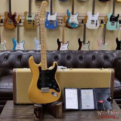 Fender Custom Shop Yuriy Shishkov Masterbuilt Blackguard Stratocaster Closet Classic Butterscotch Blonde Josefina Hand-Wound Pickups image 6