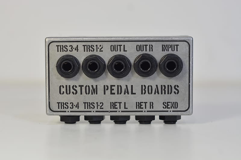 Custom Pedal Boards Patch Box Reverb