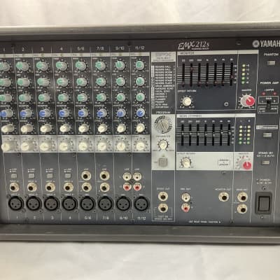 Yamaha EMX212S 12 Channel 200-Watt Powered Analog Mixer | Reverb