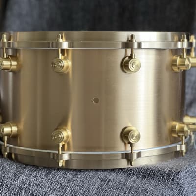 DW Limited Edition True Cast snare drum 14"x8" image 5
