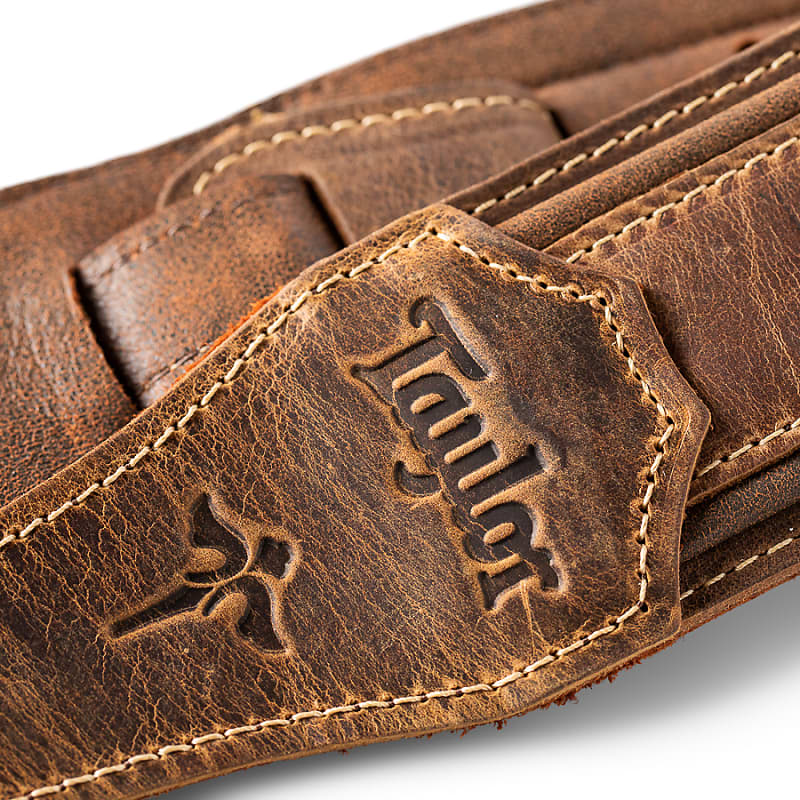 Taylor Wings Strap (600 Series), Dark Brown Leather, 2.5