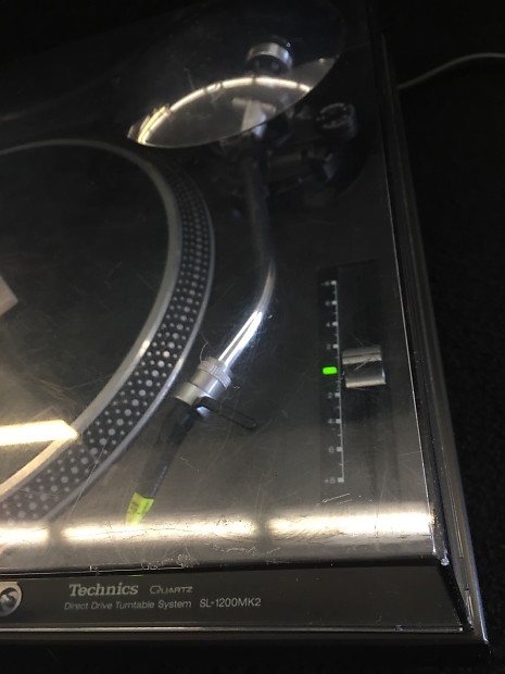 Technics SL-1200MK2 2008 Black w/ Ortofon Concorde Night