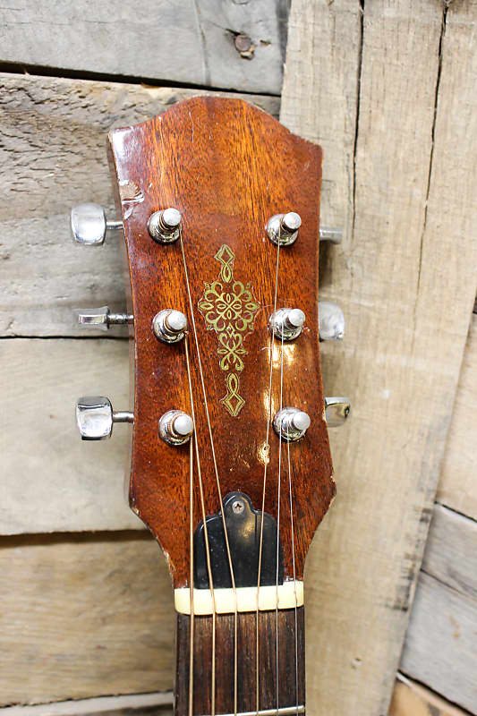 Kasuga F-80 Vintage 70's MIJ Japanese Acoustic Guitar