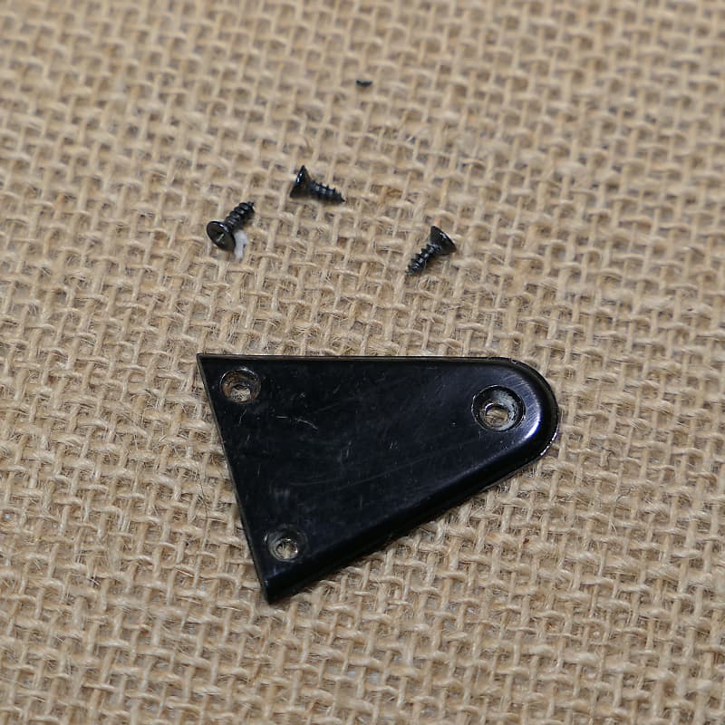 Truss Rod Cover Black Genuine 1989 Peavey Tracer Custom Reverb 2432