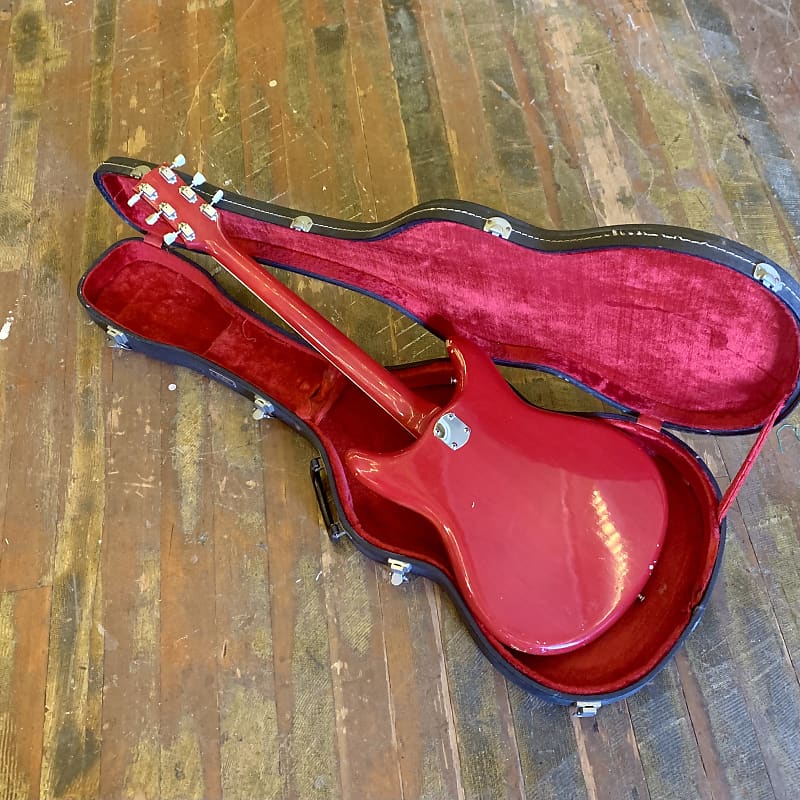 Kustom K-200 electric guitar c 1968 Cherry Red original | Reverb