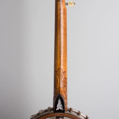 Fairbanks  Whyte Laydie # 7 Owned and Used by Otis Mitchell 5 String Banjo (1909), ser. #25729, genuine alligator hard shell case. image 8