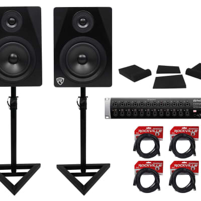 PRESONUS Studiolive 32R Digital Rack Mixer+Mic+(2) Studio Monitors+Stands+Pads image 1