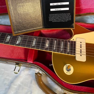NEW ! Gibson Custom 1954 Les Paul Goldtop Reissue VOS - Double Gold - Authorized Dealer - 8.8 lbs - G04852 image 13