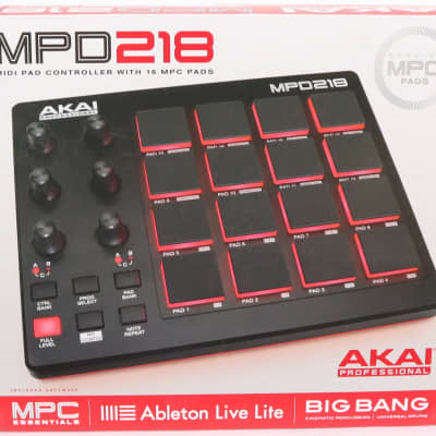 Akai Professional MPD218 MIDI Pad Controller With 16 MPC Pads Mint image 8