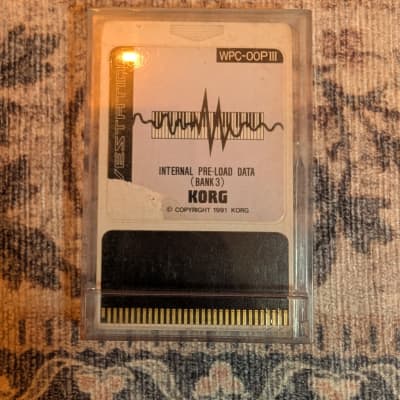 Korg  WPC-00P III Korg Wavestation ROM Card