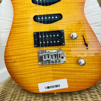 Jackson JS Series JS20 Dinky 2003 - 2004 - Amber Sunburst image 3