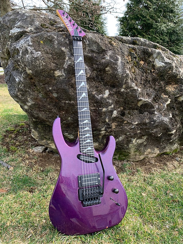 Hamer USA Californian Elite Limited Edition 1989 Purple Metal Flake | Reverb Brazil