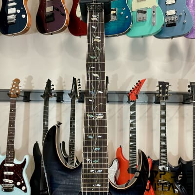Ibanez J Custom RG8527 7-String Electric Guitar w/ Case-Black Rutile image 8