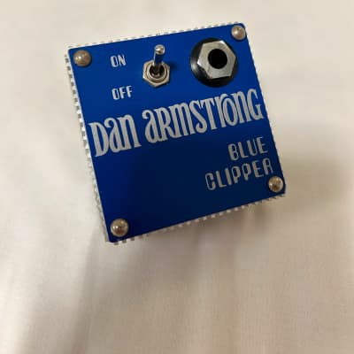 Dan Armstrong Blue Clipper ギターエフェクター Dan Armstrong Blue Clipper Fuzz Guitar Effects Pedal Blue