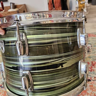 Ludwig Standard 13x9" 3-ply Rack Tom in Avocado Strata 1971 image 5