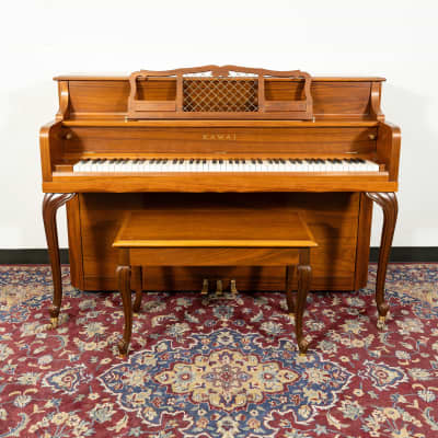Kawai 701-C Upright Piano | Satin Walnut | SN: 326871 | Used image 2