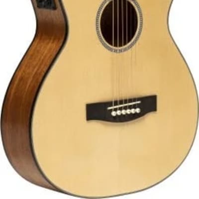 ElElectro-acoustic auditorium guitar with cutaway for sale