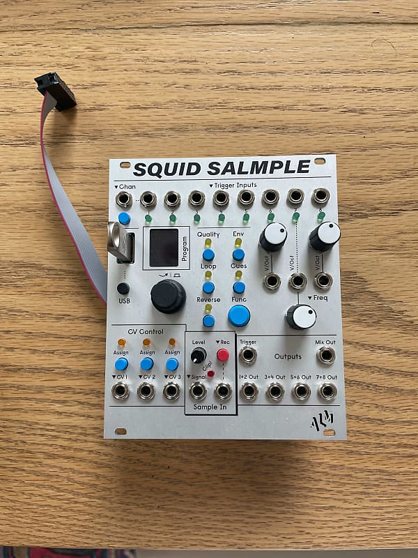 ALM Busy SQUID SAMPLER モジュラーシンセ サンプラー ALM Busy Squid Salmple— Clockface Modular