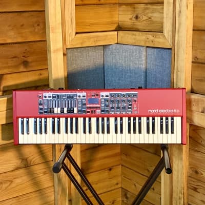 Nord Electro 6D 61 Waterfall Keys- red