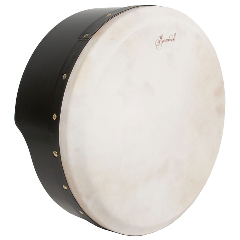 Roosebeck BTDP15B1 Tunable Ply Bodhran TBar 15"x 5" Reverb