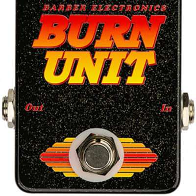 Barber Electronics Burn Unit EQ Dual Channel Overdrive/Distortion 