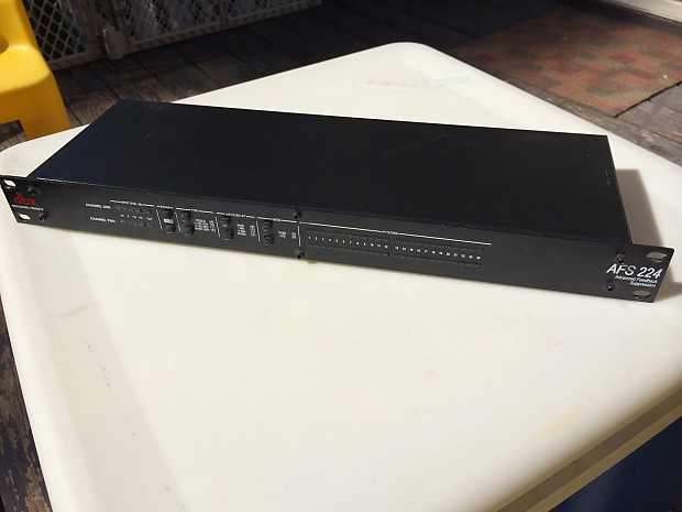 アンプ AFS 224 Advanced Feedback Suppresser AFS224 | dbx Professional Audio | English (US)