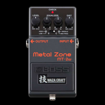 Boss MT-2W Metal Zone Waza Craft Guitar Effect Pedal for sale
