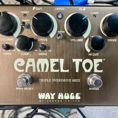 Reverb.com listing, price, conditions, and images for way-huge-camel-toe-triple-overdrive-mkii