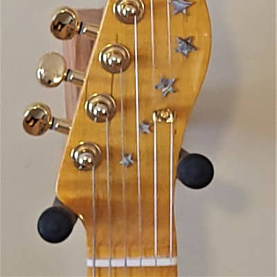 Custom Designed & Crafted Tele Style with Jasper Stones Serial #040 image 10