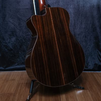 Yamaha AC3R A-Series Concert Acoustic/Electric Guitar Natural w/ Rosewood Back and Sides image 2