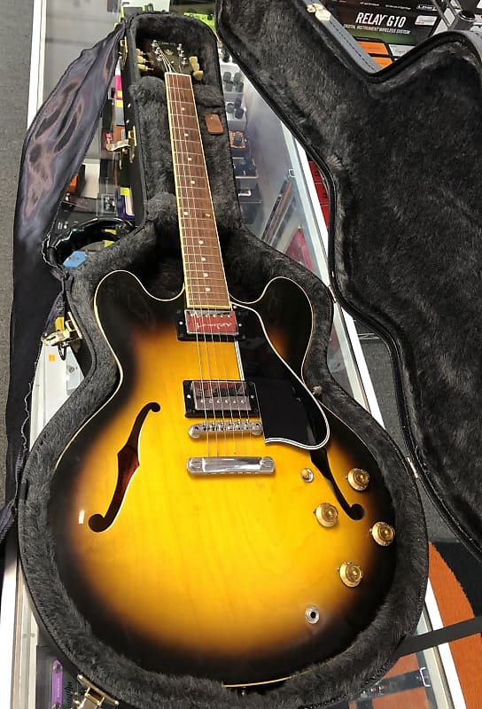 Gibson ES 335 Dot Vintage Sunburst 2007 with Case - Pre Owned image 1