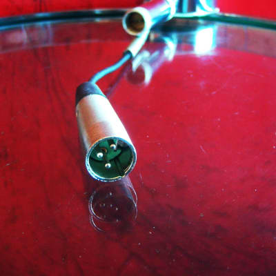 Vintage 1960's Astatic D-104 crystal "Lollipop" microphone Chrome w F-11 adapter & box Hi Z harp HAM radio JT30 T3 DR10 image 12