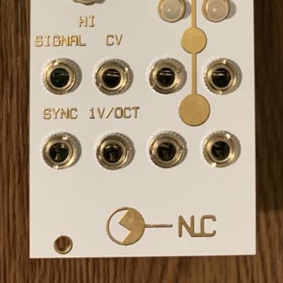 Nonlinearcircuits Nonlinear Circuits Feague 2020 White VCF/LFO/LP/HP Filter Quad Oscillator NLC Eurorack Module image 1