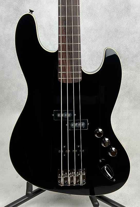 Fender Aerodyne Jazz Bass Black Reverb