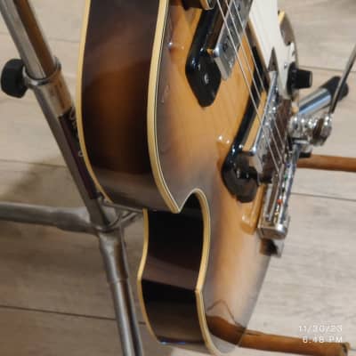 *RARE*1967 Fandel Violin Electric Guitar-Violin Burst image 14