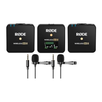 Rode Microphones Wireless GO II Dual Channel Wireless Reverb