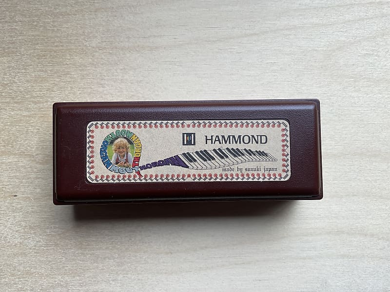 Suzuki Hammond Mouth Organ HA20 Harmonica in Key of G Reverb
