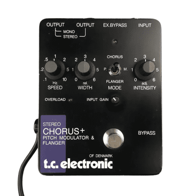 TC Electronic Stereo Chorus + Pitch Modulator & Flanger 1991