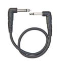D'Addario - Planet Waves Patch instrument Cable  3' (~1m)  1/4" Angled Ends