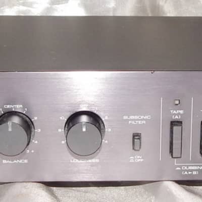 Kenwood basic c1 vintage stereo preamplifier image 1