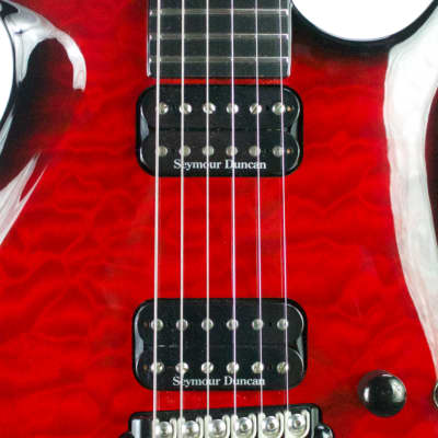 Parker Fly Mojo 2007 - Trans Red Burst Electric Guitar image 2