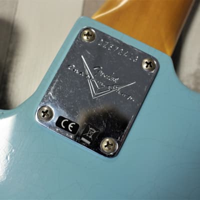 Fender Time Machine 1963 Precision Bass Journeyman Relic -  Aged Daphne Blue image 15