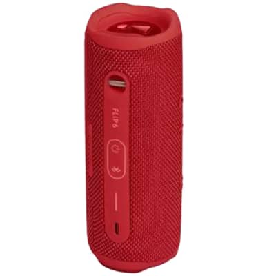JBL Flip 6 Portable Waterproof Bluetooth Speaker Red 2 Pack image 6